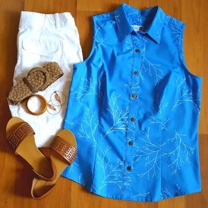 Sig Zane Designs Women's Sleeveless Shirt,  Sz M